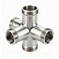 Four-way pipe fittings 3