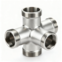 Four-way pipe fitting 2