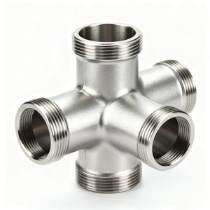Four-way pipe fitting 2