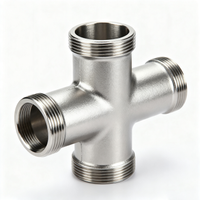 Four-way fittings